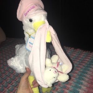 A special delivery from a precious stork.